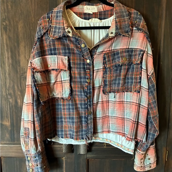 Oli & Hali Multicolor Plaid Shirt - Picture 7 of 7